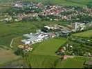 Photos aériennes de Château-Salins (57170) - La Zone Industrielle | Moselle, Grand Est, France - Photo réf. T039411