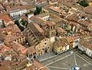 Photos aériennes de Lodi (26900) | Lodi, Lombardia, Italie - Photo réf. T040202 - La Cattedrale con la Piazza della Vittoria.