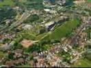 Photos aériennes de "ville" - Photo réf. T040574 - La ville de Bitche en Mosellle et sa citadelle Vauban.