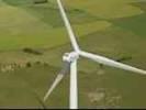 Photos aériennes de "eolienne" - Photo réf. T040670 - Une éolienne Nordex en gros plan en Moselle.