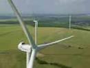 Photos aériennes de "eoliennes" - Photo réf. T040677 - Des éoliennes en Moselle.