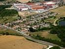 Photos aériennes de Bourbon-Lancy (71140) - La Zone Industrielle et le Plan d'Eau | Saône-et-Loire, Bourgogne-Franche-Comté, France - Photo réf. T040894