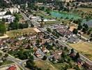 Photos aériennes de Bourbon-Lancy (71140) - La Zone Industrielle et le Plan d'Eau | Saône-et-Loire, Bourgogne-Franche-Comté, France - Photo réf. T040906