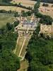 Photos aériennes de "jardins" - Photo réf. T041258 - Le château de Drée de style Louis XV et ses jardins à la Française