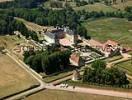 Photos aériennes de "louis" - Photo réf. T041260 - Le château de Drée de style Louis XV et ses jardins à la Française