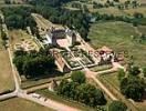 Photos aériennes de "jardins" - Photo réf. T041265 - Le château de Drée de style Louis XV et ses jardins à la Française