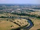 Photos aériennes de "viaduc" - Photo réf. T041315 - Le viaduc de la nouvelle 2x2 voies qui enjambe la Loire.