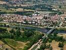 Photos aériennes de Digoin (71160) - Le Centre et l'Ouest | Saône-et-Loire, Bourgogne, France - Photo réf. T041317 - Le fameux pont-canal qui enjambe la Loire.