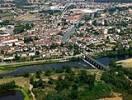 Photos aériennes de Digoin (71160) - Le Centre et l'Ouest | Saône-et-Loire, Bourgogne, France - Photo réf. T041318 - Le fameux pont-canal qui enjambe la Loire.