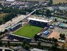 Photos aériennes de Gueugnon (71130) | Saône-et-Loire, Bourgogne, France - Photo réf. T041436 - Le stade du FC Gueugnon