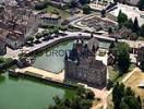Photos aériennes de "Porte" - Photo réf. T041608 - Le château dont la commune porte le nom fut construit en 1380.