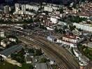 Photos aériennes de Chalon-sur-Saône (71100) - Le Quartier Gare/Bellevue | Saône-et-Loire, Bourgogne-Franche-Comté, France - Photo réf. T045305