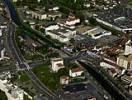 Photos aériennes de "ville" - Photo réf. T045693 - Le canal du Centre traverse la ville sur toute sa longueur.