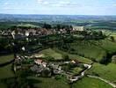 Photos aériennes de "Saint" - Photo réf. T045705 - Perch sur sa colline, le village de Mont-Saint-Vincent porte bien son nom.