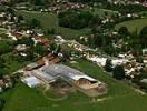 Photos aériennes de Pierre-de-Bresse (71270) - Autre vue | Saône-et-Loire, Bourgogne-Franche-Comté, France - Photo réf. T045748