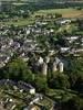 Photos aériennes de Lassay-les-Châteaux (53110) | Mayenne, Pays de la Loire, France - Photo réf. T046439 - Le chteau mdival du 14 et 15 sicle est un des seuls chteaux fort franais conserv intact dans son architecture dorigine.