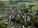 Photos aériennes de "architecture" - Photo réf. T046440 - Le château médiéval du 14è et 15è siècle est un des seuls châteaux fort français conservé intact dans son architecture d’origine.