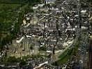Photos aériennes de Vitré (35500) - Le Centre et le Nord | Ille-et-Vilaine, Bretagne, France - Photo réf. T047182 - Un premier château fut construit au 11è siècle. La forme actuelle date du 13è siècle avec un agrandissement qui eut lieu au 15è siècle. 