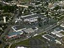 Photos aériennes de "commercial" - Photo réf. T047230 - Une zone commerciale à Vitré dans l'Ile-et-Vilaine.