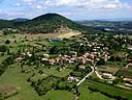 Photos aériennes de Annonay (07100) - Nord et Ouest | Ardèche, Rhône-Alpes, France - Photo réf. T047765 - Chatinais et le Montmiandon en arrière plan.