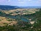 Photos aériennes de "paysage" - Photo réf. T048210 - Le Lac du Ternay et son barrage.