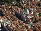 Photos aériennes de "torre" - Photo réf. T048430 - Il palazzio Broletto con la sua Torre del Pegol, il Duomo Nuovo e il Duomo Vecchio.