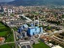 Photos aériennes de Brescia (25100) - Divers | Brescia, Lombardia, Italie - Photo réf. T048469 - Une usine chimique à Brescia, Italie.