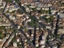 Photos aériennes de "place" - Photo réf. T049742 - En demi-cercle, la Place Saint-Bernard