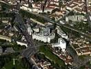 Photos aériennes de Dijon (21000) - Le Quartier Hôpital Général-Arsenal | Côte-d'Or, Bourgogne, France - Photo réf. T049884 - Au centre, la place du 1er Mai et La Poste