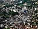 Photos aériennes de Dijon (21000) - Le Quartier La Chartreuse-Gare Centre Ville | Côte-d'Or, Bourgogne, France - Photo réf. T049932 - La gare de Dijon Ville