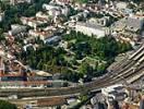 Photos aériennes de Dijon (21000) - Le Quartier La Chartreuse-Gare Centre Ville | Côte-d'Or, Bourgogne, France - Photo réf. T049946