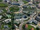 Photos aériennes de Dijon (21000) - Le Quartier La Maladière-Coteaux de Suzon | Côte-d'Or, Bourgogne, France - Photo réf. T050067 - Le rond-point de L'Europe
