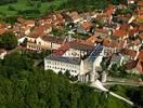 Photos aériennes - Abbayes et monastères - Photo réf. T050294 - L'abbaye bénédictine dans laquelle sont fabriqués les célèbres bonbons à l'anis de Flavigny, connus dans le monde entier.