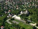 Photos aériennes de "Eglise" - Photo réf. T050357 - L'église Saint-Bernard et sa maison natale sont la fierté de la commune.