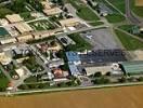 Photos aériennes de "militaire" - Photo réf. T050847 - L'aéroport civil de Dijon-Longvic, qui cottoie de près la base militaire.