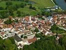 Photos aériennes de Pontailler-sur-Saône (21270) | Côte-d'Or, Bourgogne, France - Photo réf. T051523 - Le coeur du village se trouve sur l'le aux Moines.