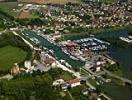 Photos aériennes de Saint-Usage (21170) | Côte-d'Or, Bourgogne, France - Photo réf. T052208 - Premier port fluvial de plaisance, il offre 350 anneaux d'amarrage.