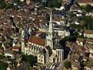 Photos aériennes de Autun (71400) | Saône-et-Loire, Bourgogne, France - Photo réf. T052816 - La cathdrale Saint-Lazare d'Autun (Sane-et-Loire).