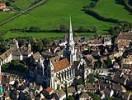 Photos aériennes de Autun (71400) | Saône-et-Loire, Bourgogne, France - Photo réf. T052817 - La cathédrale Saint-Lazare