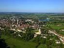 Photos aériennes de Autun (71400) | Saône-et-Loire, Bourgogne, France - Photo réf. T052821 - La tour des Ursulines au premier plan