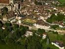 Photos aériennes de Autun (71400) - Les Faufourgs Saint-Pancrace et Saint-Blaise | Saône-et-Loire, Bourgogne, France - Photo réf. T052825 - La ville a conservé aujourd'hui une partie des remparts qui l'entouraient.