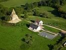 Photos aériennes de Autun (71400) | Saône-et-Loire, Bourgogne, France - Photo réf. T052836 -  La Pierre de Couhard, monument funraire de l'poque Gallo-Romaine, Autun (Sane-et-Loire).