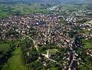 Photos aériennes de Autun (71400) | Saône-et-Loire, Bourgogne, France - Photo réf. T052837 - La tour des Ursulines est la tour la plus au sud des remparts.