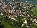 Photos aériennes de Autun (71400) | Saône-et-Loire, Bourgogne, France - Photo réf. T052840 - La tour des Ursulines est la tour la plus au sud des remparts.