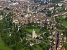 Photos aériennes de Autun (71400) | Saône-et-Loire, Bourgogne, France - Photo réf. T052847 - Au premier plan, la tour des Ursulines, la plus au sud des remparts.