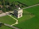 Photos aériennes de Autun (71400) | Saône-et-Loire, Bourgogne, France - Photo réf. T052923 - Le temple de Janus  Autun est un vestige archologique de l'poque Gallo-Romaine.