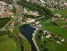 Photos aériennes de "canal" - Photo réf. T053230 - Le canal du Centre passe à Génelard