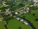 Photos aériennes de Saint-Vallier (71230) - Autre vue | Saône-et-Loire, Bourgogne, France - Photo réf. T053620 - Le canal du Centre passe à proximité du centre-ville