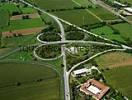 Photos aériennes - Routes et autoroutes - Photo réf. T055140 - Un échangeur à Rezzato en Italie.