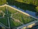 Photos aériennes de "fleuve" - Photo réf. T055217 - Le Château de Chenonceau fait partie du Val de Loire classé au Patrimoine Mondial de l'UNESCO.